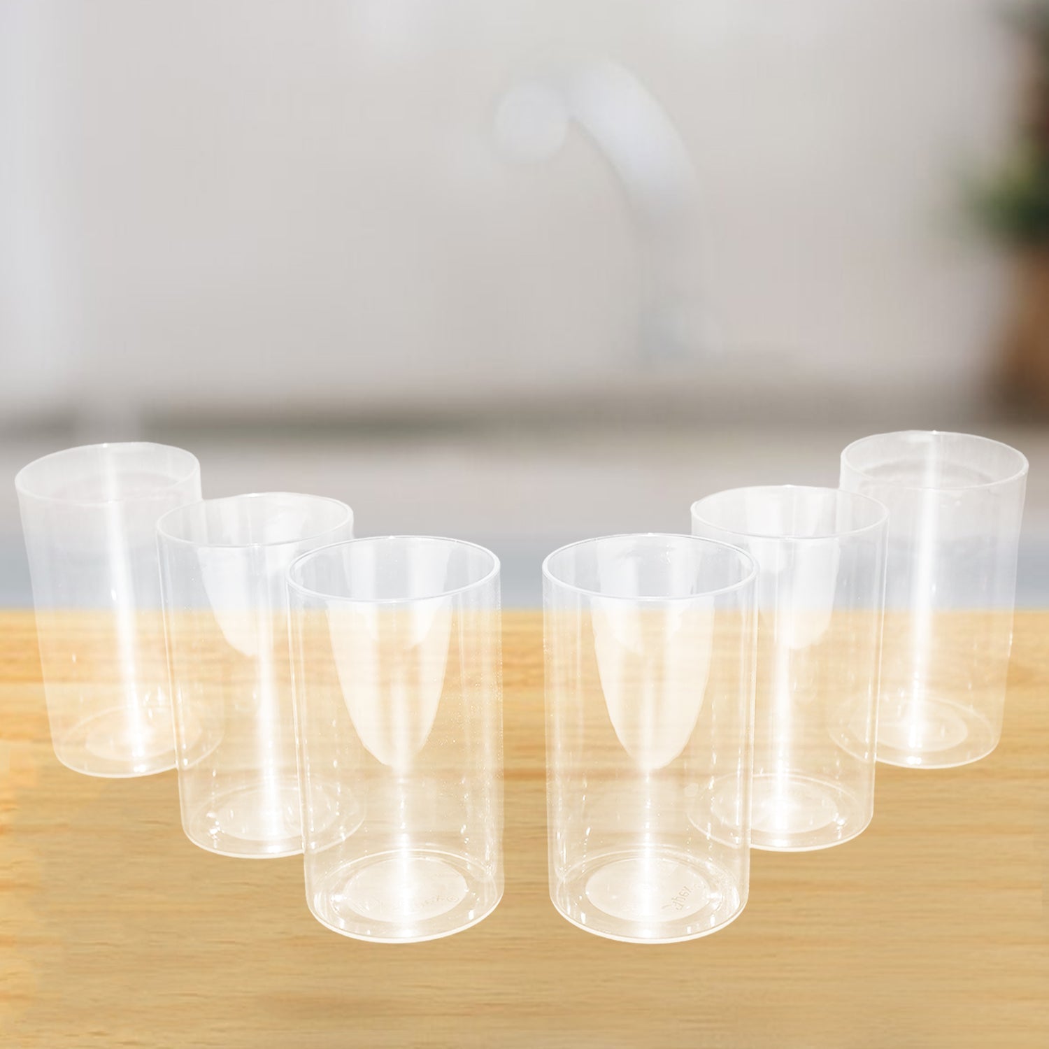 Apex Everyday Plastic Glass Set – 6 Pieces Lightweight & Unbreakable Apex Everyday Plastic Glass Set – 6 Pieces Lightweight & Unbreakable